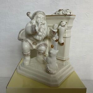 Mikasa Fine Porcelain “Santa’s Secret” Vintage Christmas Decor